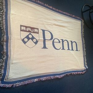 Official University of Penn throw blanket